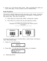 Preview for 22 page of Paxar 9856 Operator'S Handbook Manual