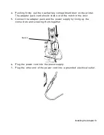 Preview for 3 page of Paxar AC Adapter Monarch 6063TM Operating Instructions