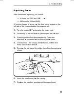 Предварительный просмотр 17 страницы Paxar Four Station Charger 6094 Operating Instructions Manual