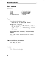 Предварительный просмотр 18 страницы Paxar Four Station Charger 6094 Operating Instructions Manual