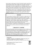 Preview for 2 page of Paxar Freshmarx 9415 Operator'S Handbook Manual