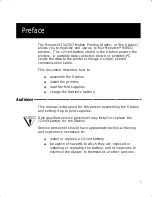 Предварительный просмотр 3 страницы Paxar Mobile Printing Station Monarch 9476 Assembly And Setup Instructions