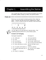 Предварительный просмотр 7 страницы Paxar Mobile Printing Station Monarch 9476 Assembly And Setup Instructions