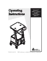 Paxar Mobile Work Station (MWS) Monarch 9878 Operating Instructions Manual предпросмотр