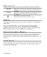 Предварительный просмотр 6 страницы Paxar Mobile Work Station (MWS) Monarch 9878 Operating Instructions Manual