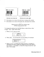 Preview for 19 page of Paxar Monarch 917 Operating Instructions Manual