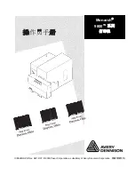 Paxar Monarch 9800 Product Manual preview