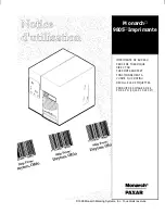 Предварительный просмотр 3 страницы Paxar Monarch 9805 Operating Instructions Manual