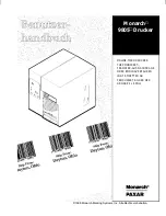 Предварительный просмотр 23 страницы Paxar Monarch 9805 Operating Instructions Manual