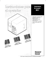 Предварительный просмотр 43 страницы Paxar Monarch 9805 Operating Instructions Manual