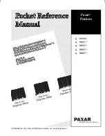 Paxar Monarch 9825 Reference Manual preview