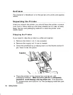 Предварительный просмотр 10 страницы Paxar Monarch 9855 Operator'S Handbook Manual