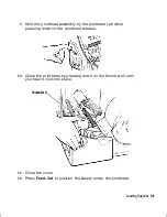 Предварительный просмотр 21 страницы Paxar Monarch 9855 Operator'S Handbook Manual