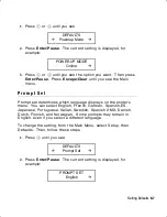 Предварительный просмотр 69 страницы Paxar Monarch 9855 Operator'S Handbook Manual