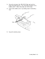 Предварительный просмотр 7 страницы Paxar Monarch HandiPrint 6017 Operating Instructions Manual