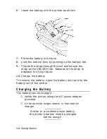 Предварительный просмотр 8 страницы Paxar Monarch HandiPrint 6017 Operating Instructions Manual