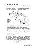 Предварительный просмотр 17 страницы Paxar Monarch HandiPrint 6017 Operating Instructions Manual