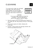 Предварительный просмотр 19 страницы Paxar Monarch HandiPrint 6017 Operating Instructions Manual