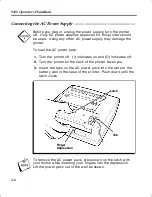 Preview for 11 page of Paxar Monarch Renegade 4 Operator'S Handbook Manual