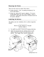 Предварительный просмотр 7 страницы Paxar Monarch Sierra Sport 2 9460 Operator'S Handbook Manual