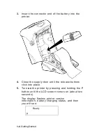 Предварительный просмотр 8 страницы Paxar Monarch Sierra Sport 2 9460 Operator'S Handbook Manual