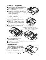 Предварительный просмотр 3 страницы Paxar Monarch Sierra Sport 3R 9430R Quick Reference Manual