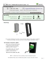 Предварительный просмотр 1 страницы Paxton TOUCHLOCK K Series Instruction Manual