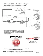 Preview for 3 page of PayandPack Durablow BLOTBLDV Installation Instructions