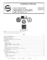 Preview for 1 page of Payne PG9MAB Installation Manual