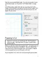 Preview for 21 page of Pazzles Inspiration Vue Quick Start Manual