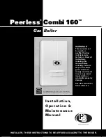 Preview for 1 page of PB Heat Peerless Combi 160 User Manual