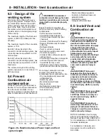 Preview for 37 page of PB Heat Peerless Combi 160 User Manual