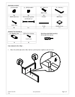 Предварительный просмотр 3 страницы PB TEEN COSTA HUTCH TWIN Assembly Instructions Manual