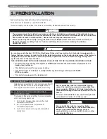 Preview for 4 page of PB DE-03 Installation, Operation & Maintenance Manual