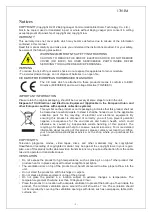 Preview for 3 page of PBI DMM-1701IM User Manual