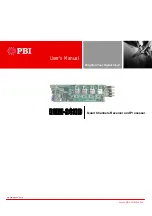 PBI DMN-2410D User Manual preview