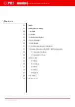 Preview for 2 page of PBI DMN-2410D User Manual