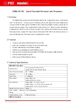 Preview for 6 page of PBI DMN-2410D User Manual