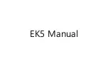 Preview for 1 page of PBN EK5 Manual