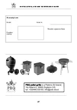 Preview for 28 page of pbq ATMO-SFERA Installation, Use And Maintenance Manual