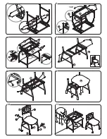 Preview for 2 page of PC LINE Metal & Black Glass Desk & Chair Set Installation Manual