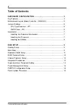 Preview for 2 page of PC Partner 35880301 Technical Reference Booklet