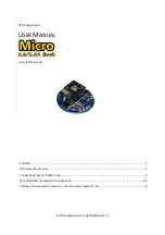 Preview for 1 page of PCB Components Micro KSQ Series User Manual