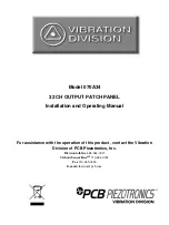 Preview for 1 page of PCB Piezotronics 070A34 Installation And Operating Manual