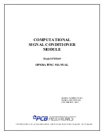 Preview for 6 page of PCB Piezotronics 070M69 Installation And Operating Manual