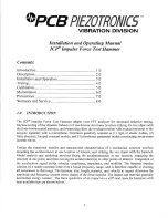 Preview for 6 page of PCB Piezotronics 086C04 Installation And Operating Manual