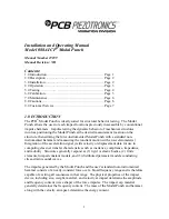 Preview for 6 page of PCB Piezotronics 088A Installation And Operating Manual