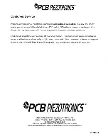 Предварительный просмотр 28 страницы PCB Piezotronics 100A02 Installation And Operating Manual