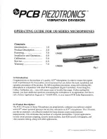 Preview for 4 page of PCB Piezotronics 130D22 Installation And Operating Manual