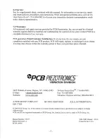 Preview for 8 page of PCB Piezotronics 130D22 Installation And Operating Manual